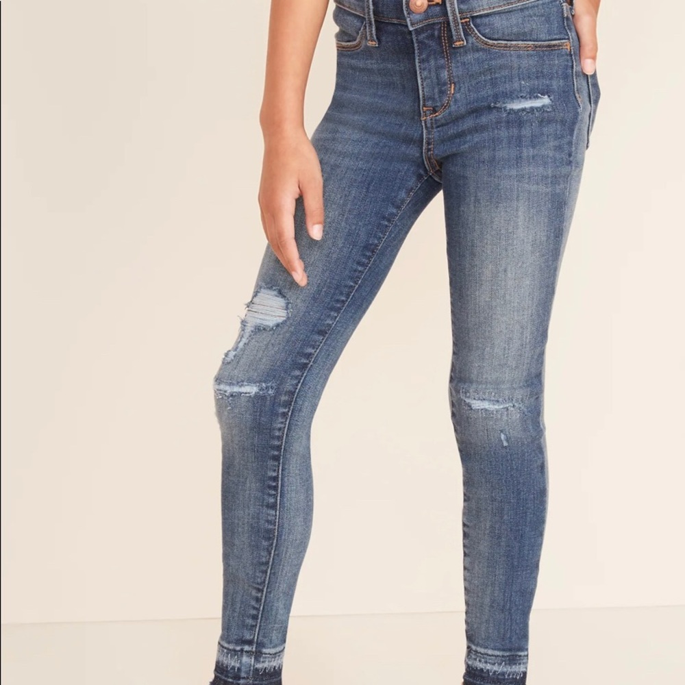 Stretch Rip-&-Repair Jeggings for Girls!